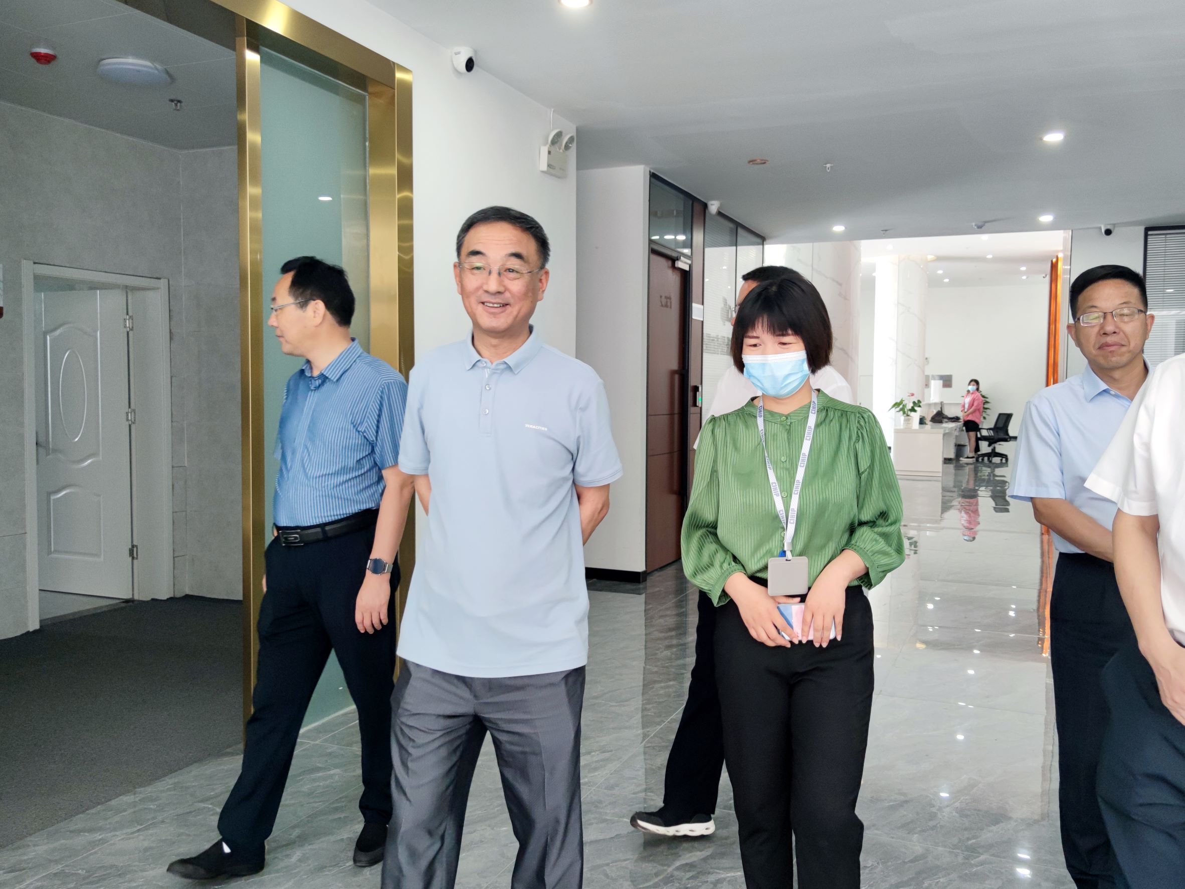 省生态环境督查组莅临赢咖娱乐科技 (8)